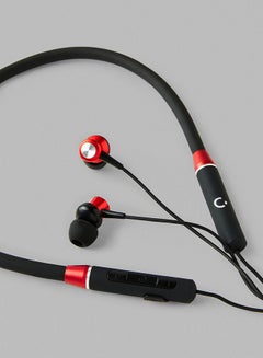 Noon East Beatloop In Ear Wireless Bluetooth Neckband - With BT 5.0 Earbuds Black/Red  - Image 4