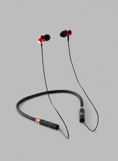 Noon East Beatloop In Ear Wireless Bluetooth Neckband - With BT 5.0 Earbuds Black/Red  - Image 3