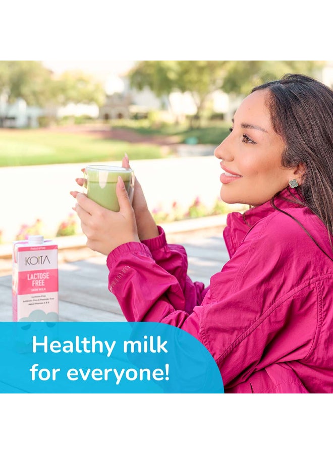 Koita Lactose Free Skim Milk Plain 1Liters  - Image 3