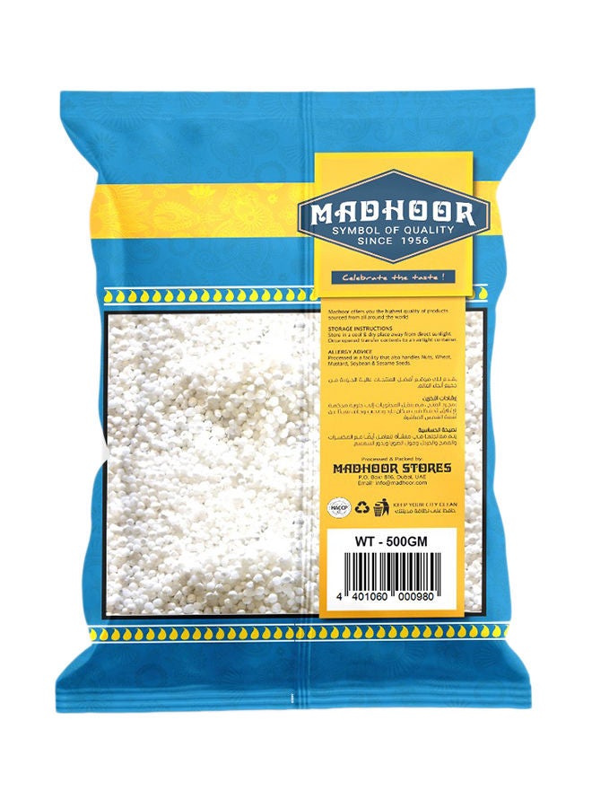 Madhoor - Sabudana Large 500grams - Image 1