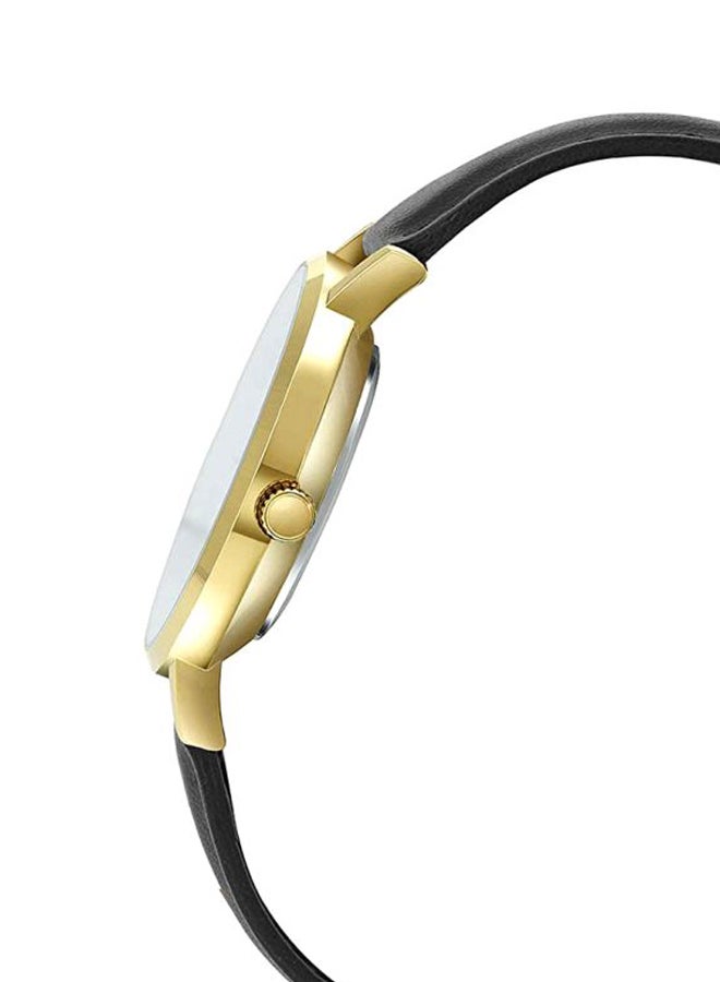 كاسيو ساعة يد بعقارب وسوار من الجلد طراز LTP-VT01GL-1BUDF للنساء - Image 3