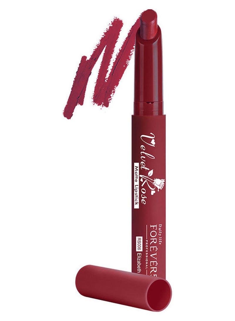 فور إيفر52 أحمر شفاه غير لامع فيلفيت روز أحمر - Image 1