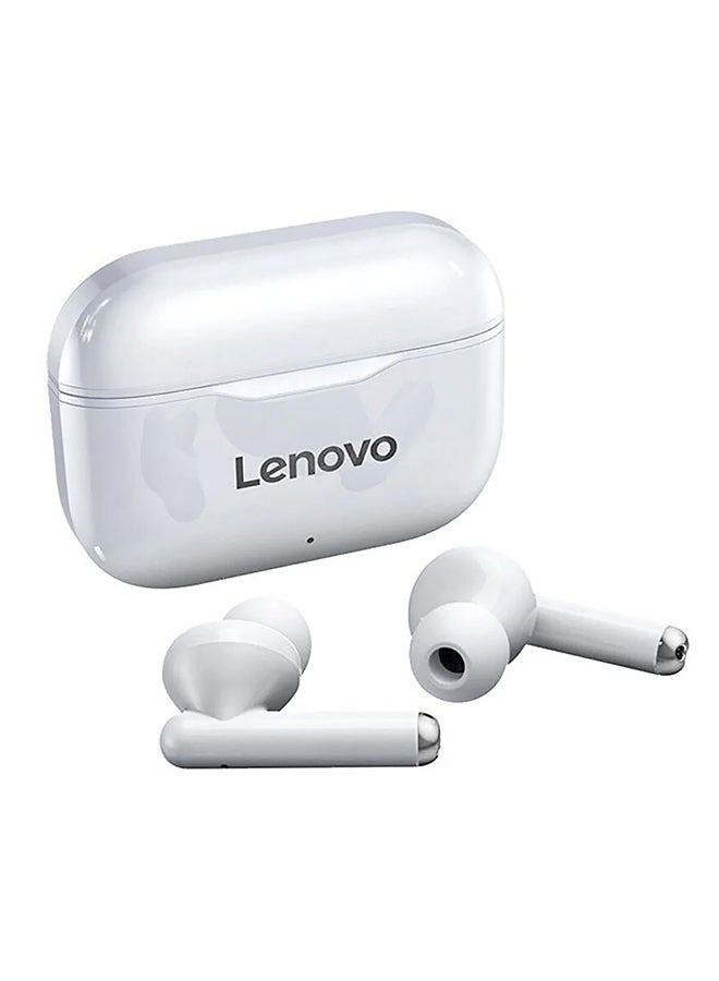 Lenovo Live Pods LP1 Wireless Earbuds Bluetooth V5.0 True TWS Headset Pure White - Image 3
