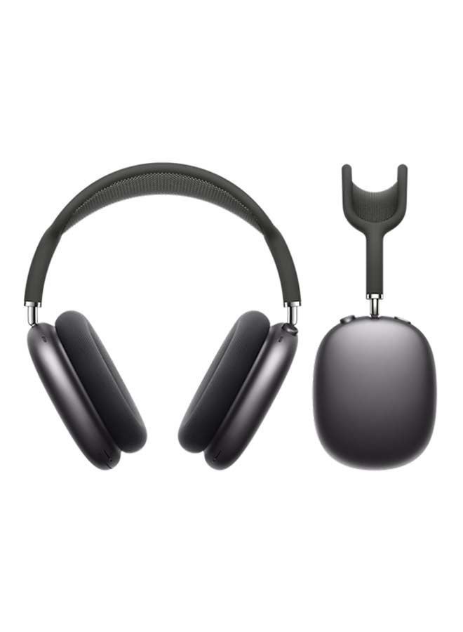 ابل  سماعات AirPods Max بلوتوث فوق الأذن بخاصية إلغاء الضوضاء النشطة رمادي فلكي - Image 1