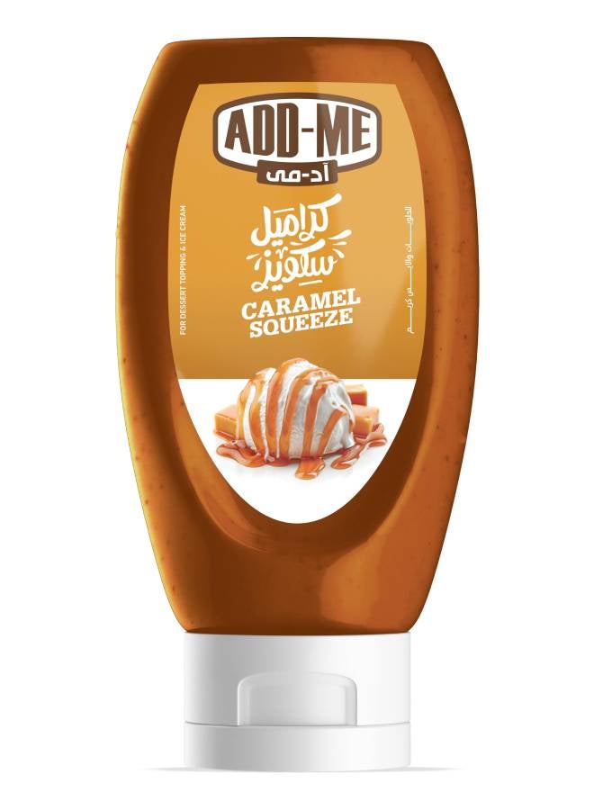 Add-Me Caramel Sauce Squeeze Bottle 285ml 