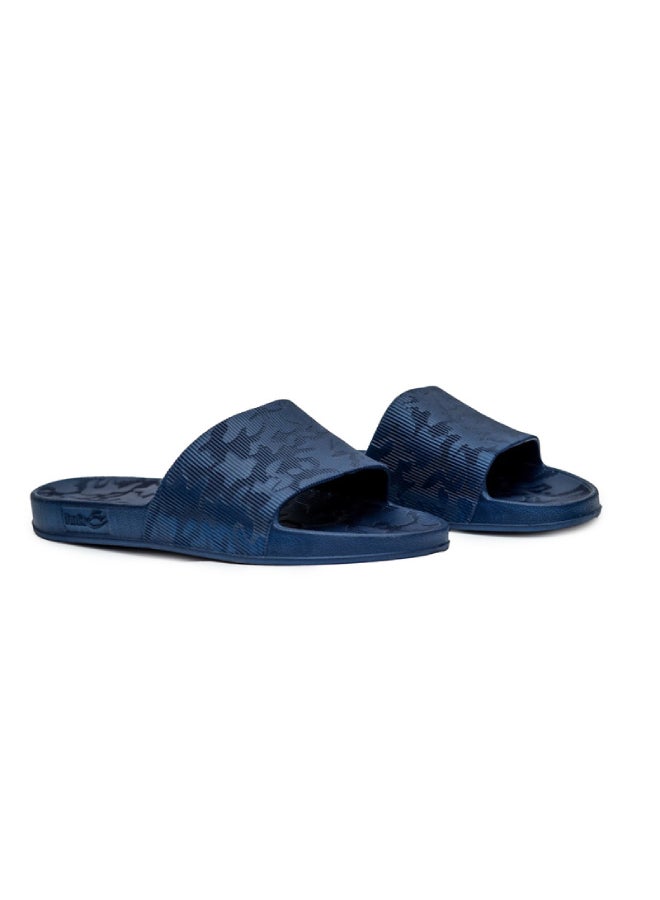 Onda - Glasgow Slip On Slides Navy - Image 1