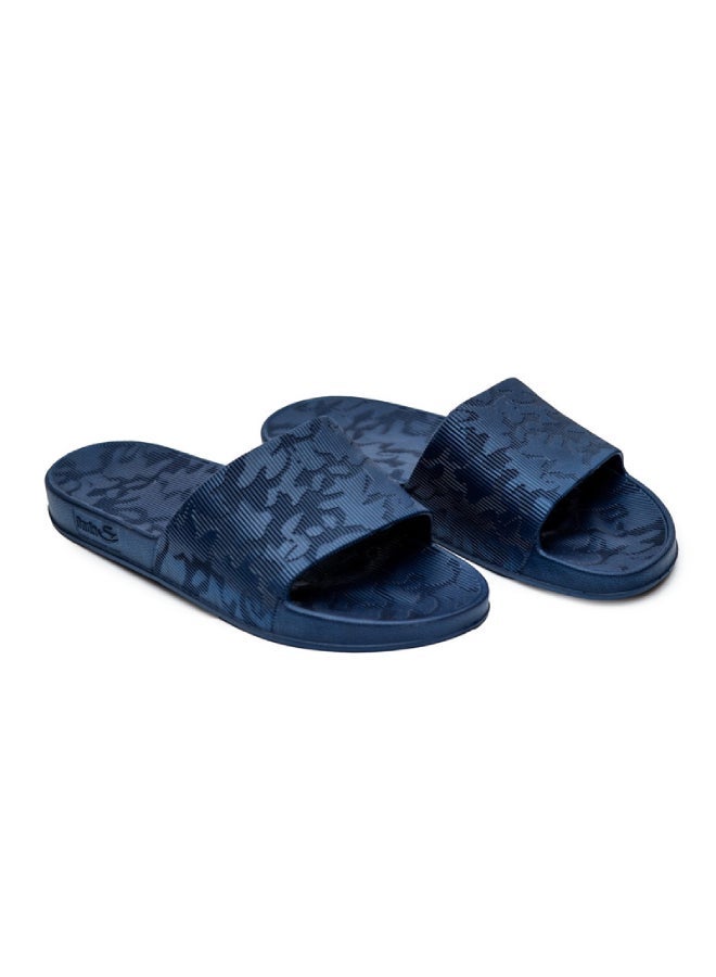 Onda - Glasgow Slip On Slides Navy - Image 1