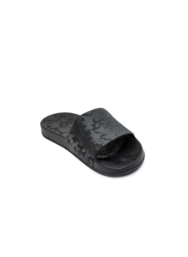 Onda Glasgow Slip On Slides Black  - Image 2