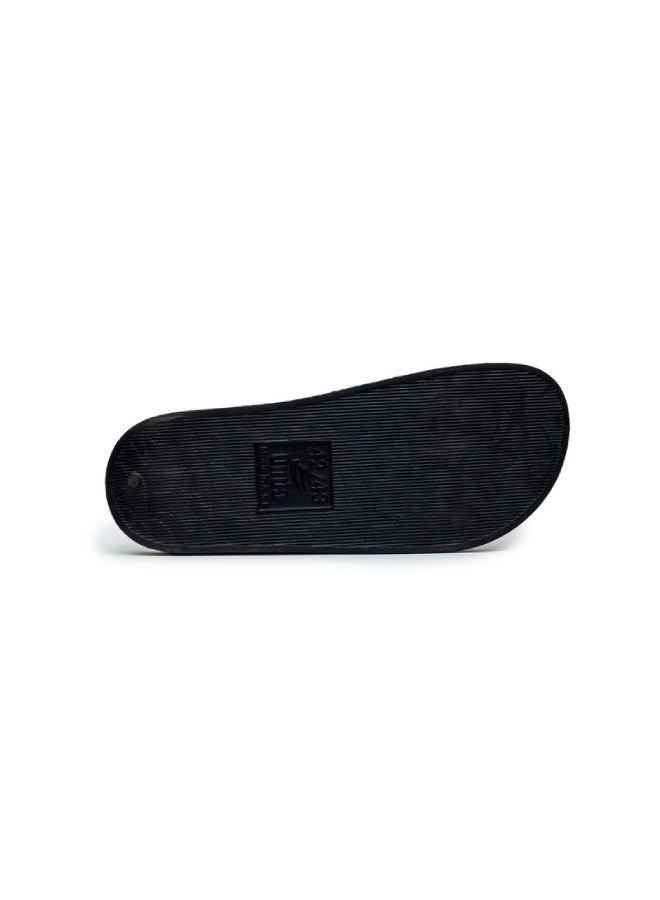 Onda Glasgow Slip On Slides Black  - Image 4