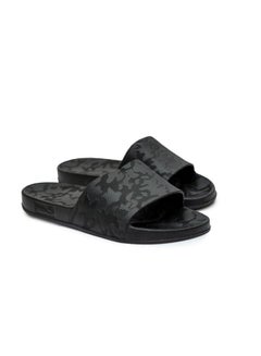 Onda Glasgow Slip On Slides Black  - Image 1