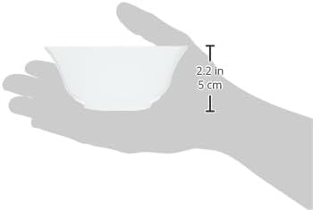 BOROSIL LARAH PLANO WHITE OPAL SOUP BOWL 5 INCH (12.5 CM) white 12.5cm - Image 5