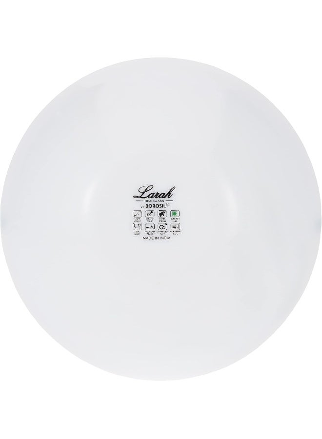 BOROSIL LARAH PLANO BREEZE OPAL MULTIPURPOSE BOWL white 16.5cm - Image 3