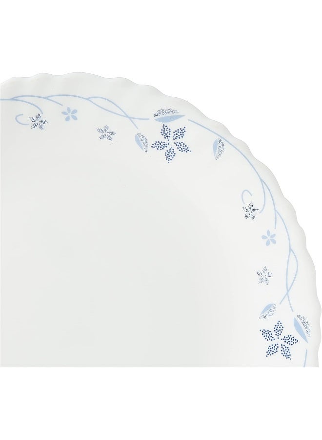 BOROSIL LARAH FLUTED FLORA OPAL SIDE PLATE white 19cm - Image 4