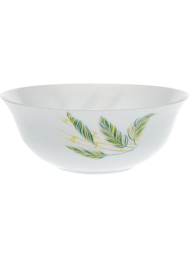 BOROSIL LARAH PLANO BREEZE OPAL SERVING BOWL 8' (20 CM), WHITE, 1 PC white 20cm - Image 2