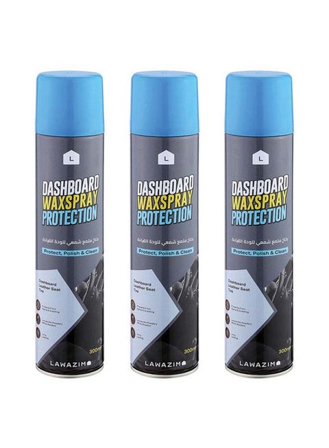 3-Piece Dashboard Wax Spray Set