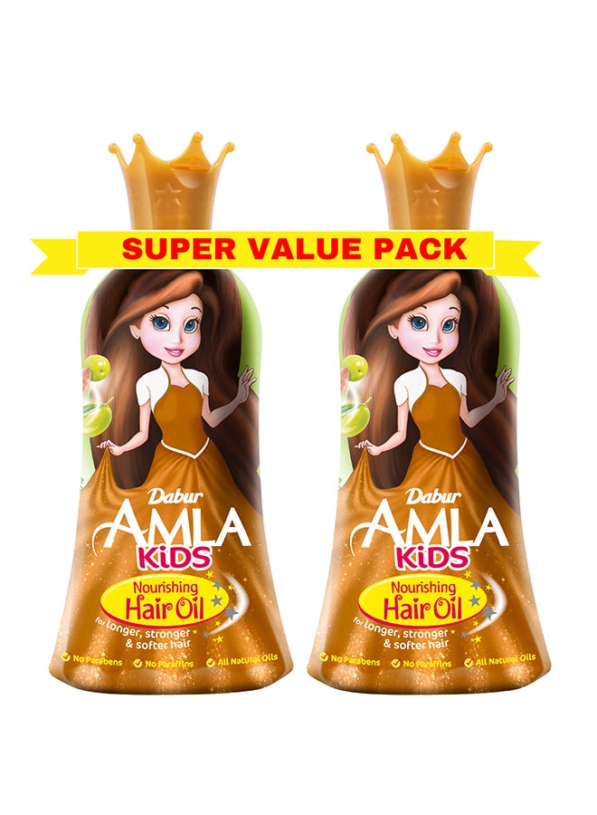 Dabur - Amla Kids Hair Oil Pack Of 2 - Image 1