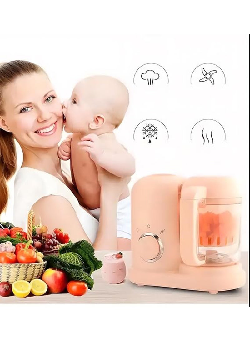 Generic - Baby Food Maker - Electric Steamer and Blender, Mini Food Grinder For Cooking and Mixing Supplements, Green - Image 1