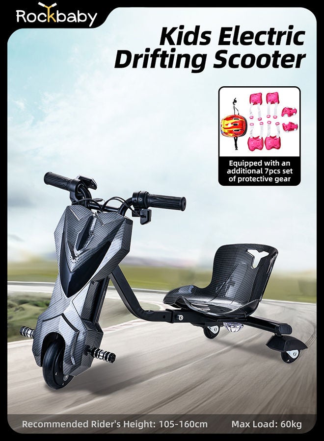 Rockbaby Mini 36V High-Power 360°Children/Adult Electric Drifting Scooter-Adjustable With Bluetooth And Protective Gear 68.5x54x21cm  - Image 2