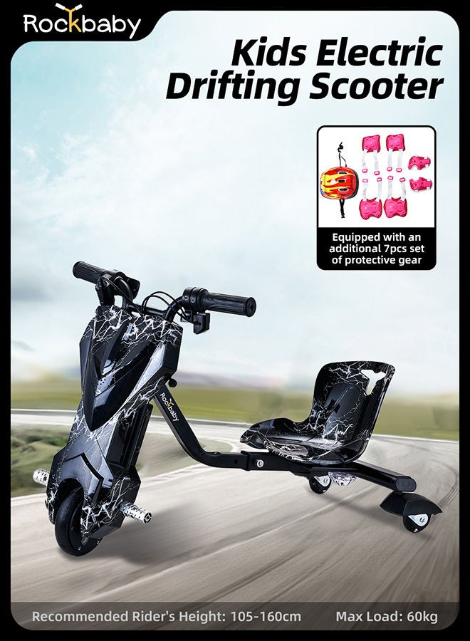 Rockbaby Mini 36V High-Power 360°Children/Adult Electric Drifting Scooter-Adjustable With Bluetooth And Protective Gear 57x44x21cm 57x44x21cm  - Image 2