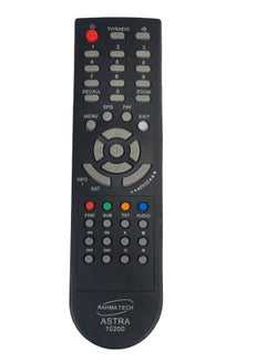 Generic Astra 10200 HD Receiver Remote Control Black 