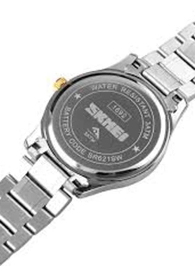 SKMEI - Men's 1692/1693 Fashion Luxury Stainless Steel Band Quartz - Image 1