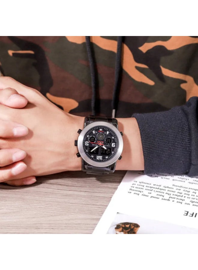 SKMEI Men's 1642 Multifunctional Stylish Fashion Oem Outdoor Watch Dual Time  - Image 5