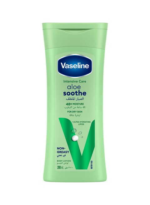 Intensive Care Body Lotion For Dry Skin Aloe Soothe 200ml