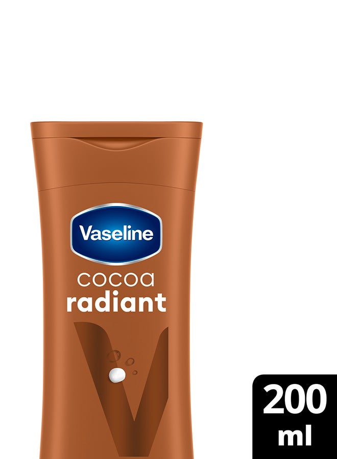 Vaseline - Intensive Care Body Lotion For Dry To Very Dry Skin Cocoa Radiant 200ml - Image 1