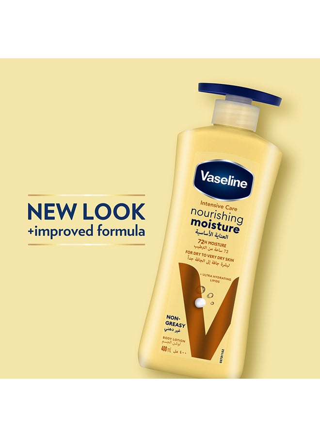 Vaseline Intensive Care Nourishing Moisture Body Lotion 400ml - Image 3