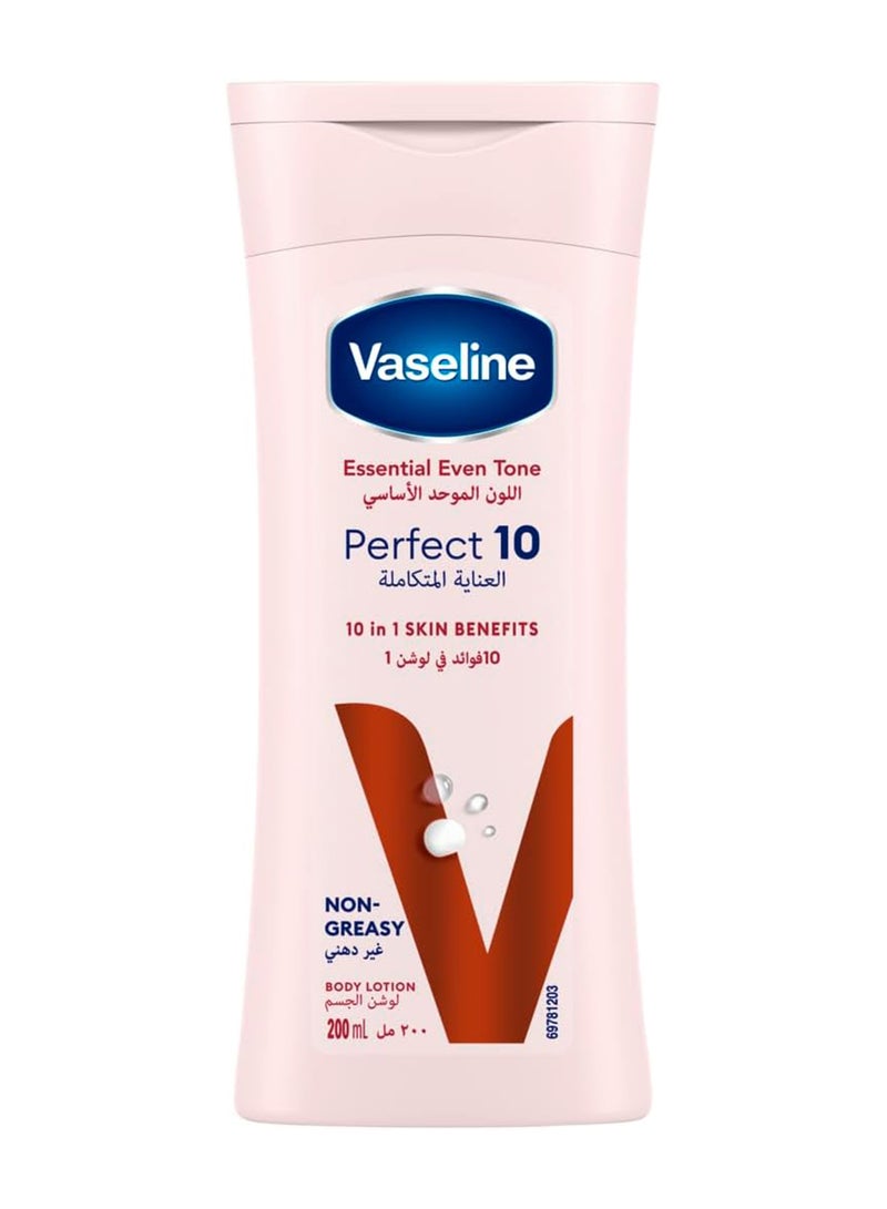 Vaseline - Even Tone Body Lotion Pink 200ml - Image 1