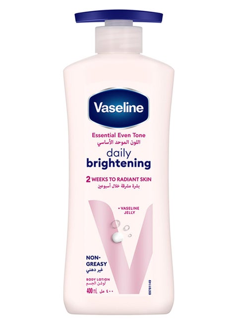 لوشن تفتيح الجسم اليومي الأساسي ذو اللون الموحد 400 مل 400ملليلتر