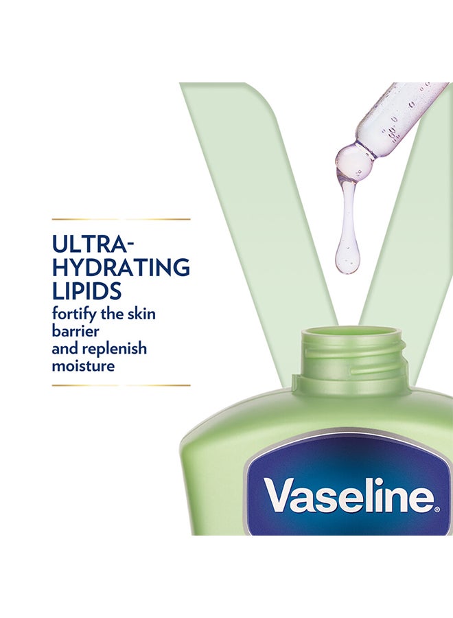 Vaseline - Pack Of 2 Aloe Soothe Body Lotion Green 400ml - Image 1