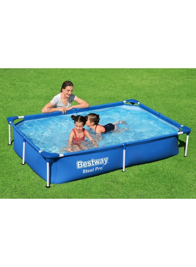 Bestway Steel Pro 7'3" x 59" x 17" Pool 221x150x43cm  - Image 4