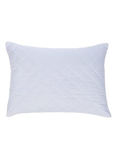 Maestro 2-Piece Anti Alllergic Quilted Pillow Set Polyester White 50x70cm  - Image 2