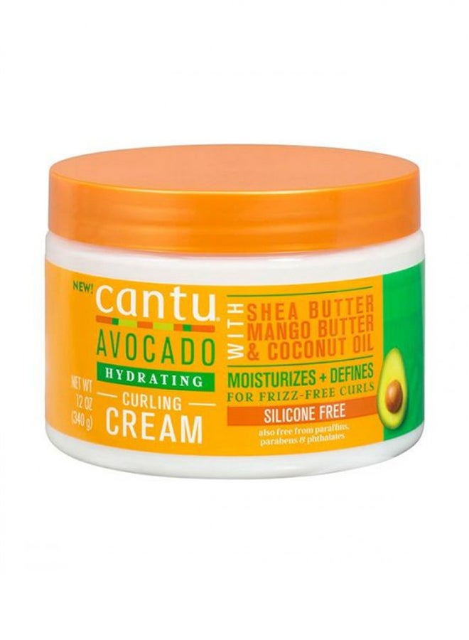 Cantu - Avocado Hydrating Curling Cream 340grams - Image 1