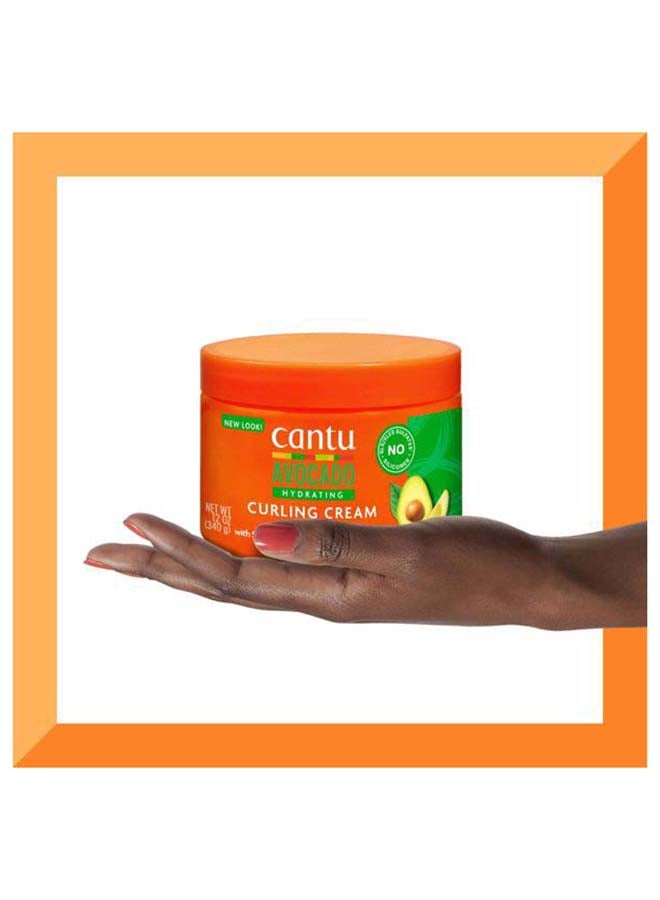 كانتو كريم مرطب بالأفوكادو لتجعيد الشعر 340جرام - Image 4