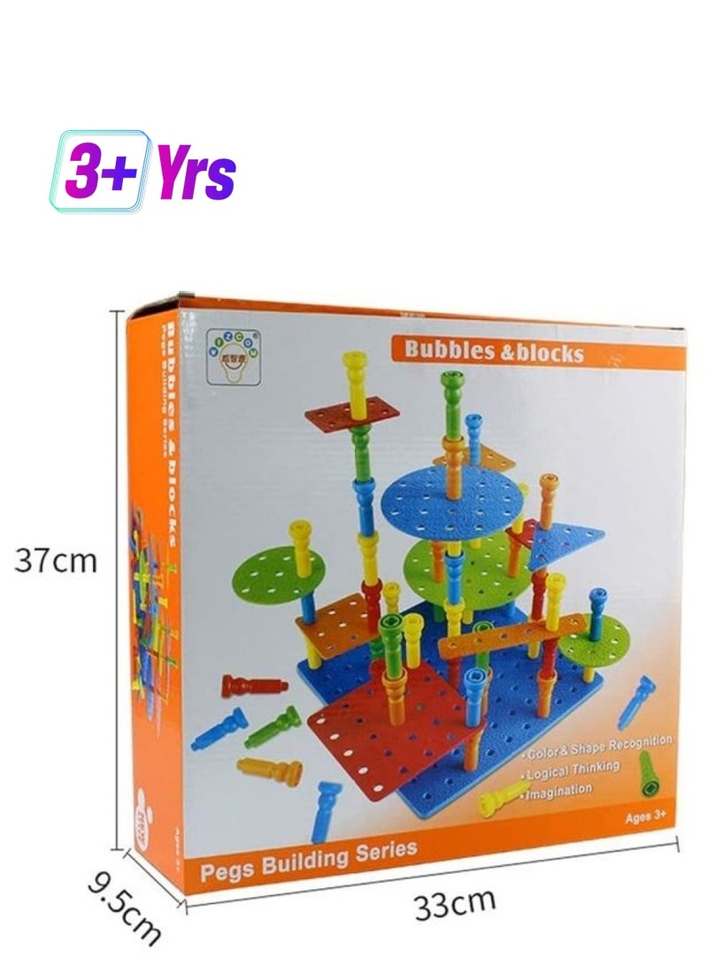 120715 103 Pieces Creative Construction Engineering Building Blocks 103 3+ Years - Image 1
