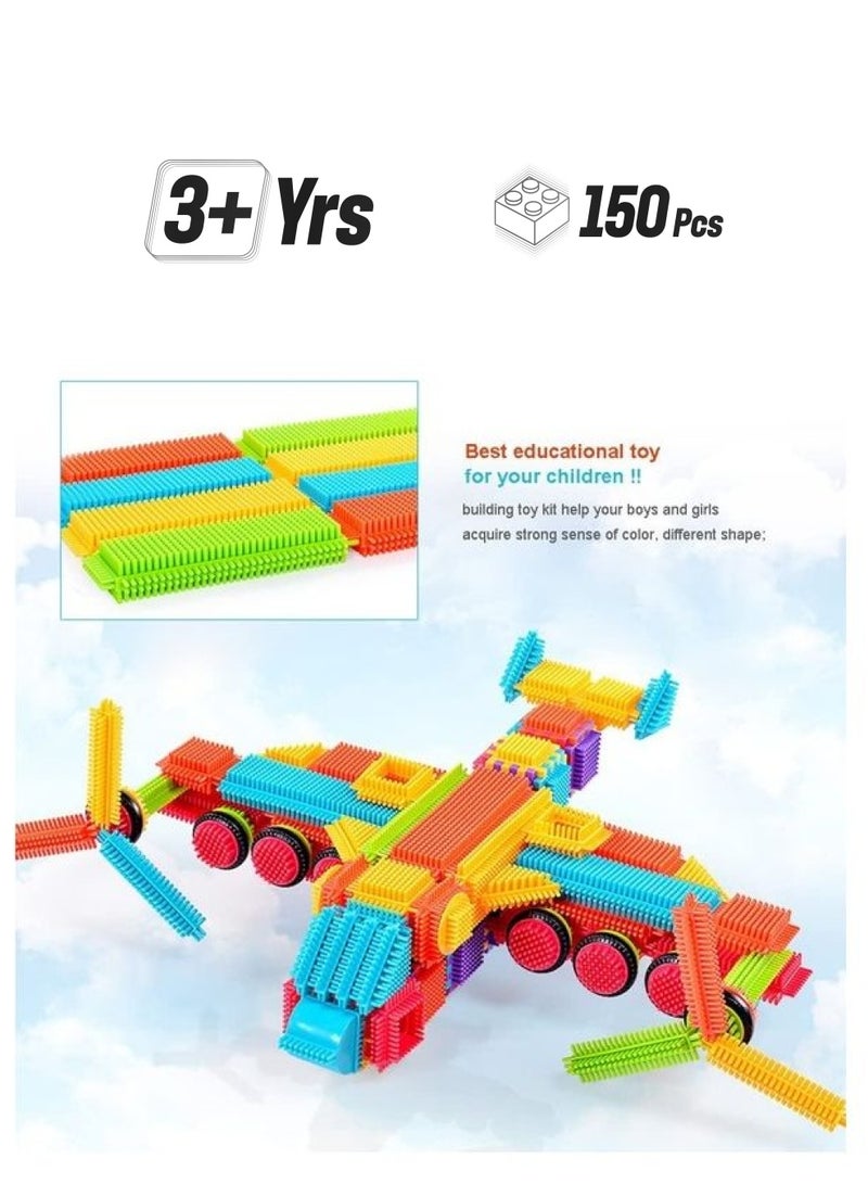 120721 150 Pieces DIY Car Truck Aircraft Building Blocks 150 3+ Years
