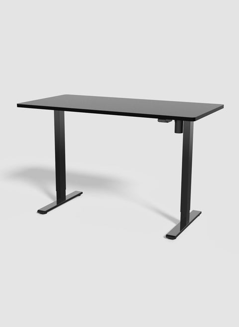 Height Adjustable Desk Computer Table Used As Study Office Table Or Gaming Table, Tabletop Size 120*60 Black Height Adjustable Range: 70Cm-120Cm Single Motor Black