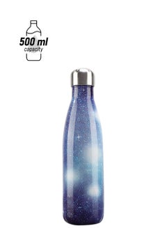 Vacuum Insulated Double Wall Stainless Steel Water Bottle Multicolour 500ml