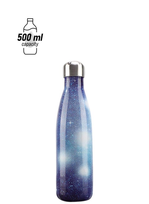 Vacuum Insulated Double Wall Stainless Steel Water Bottle Multicolour 500ml