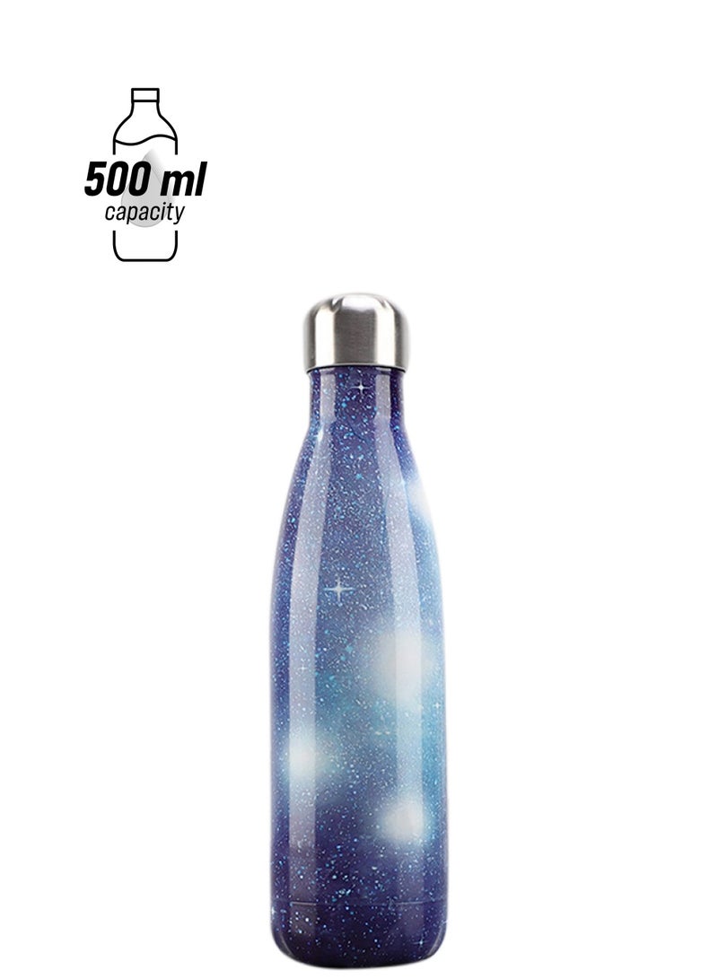 Generic - Vacuum Insulated Double Wall Stainless Steel Water Bottle Multicolour 500ml - Image 1