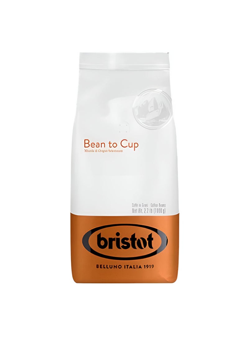 Bristot Bean To Cup Espresso Coffee 1kg  Single