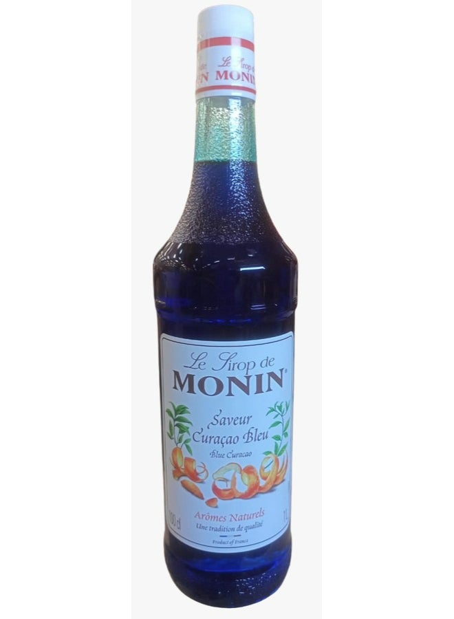 Monin Organic Blue Curacao Syrup 1Liters 