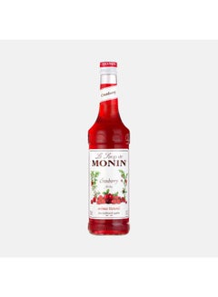 MONIN Organic Cranberry Syrup 700ml  - Image 1