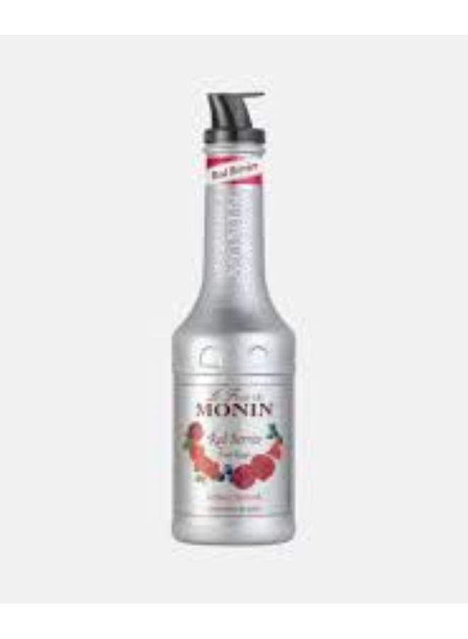 MONIN Organic Red Berries Puree 1Liters 