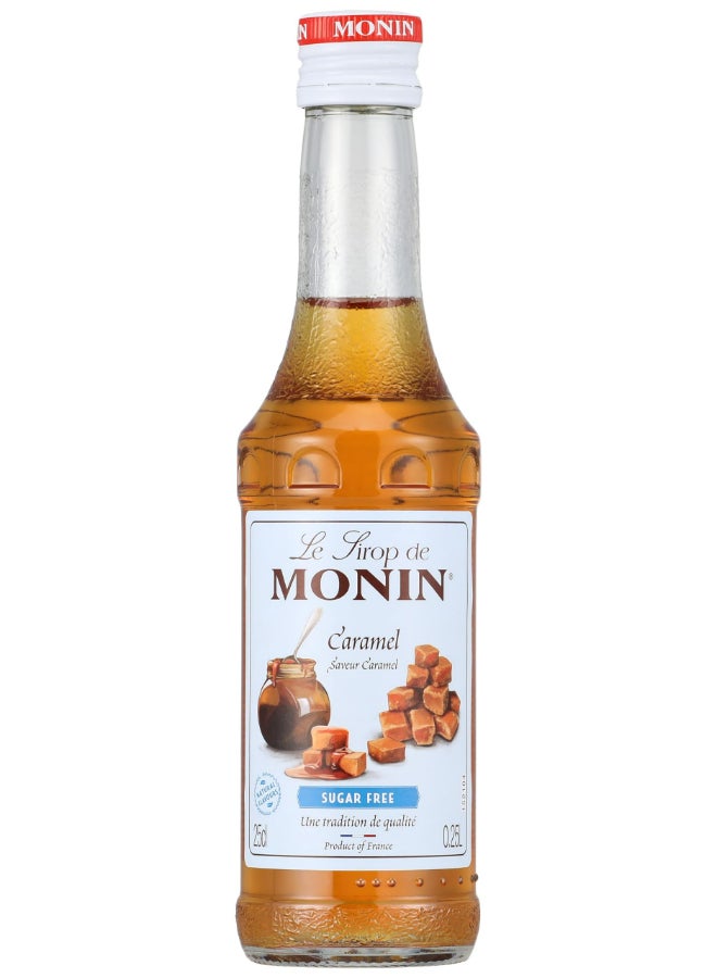 Monin Organic Sugar Free Caramel Syrup 250ml