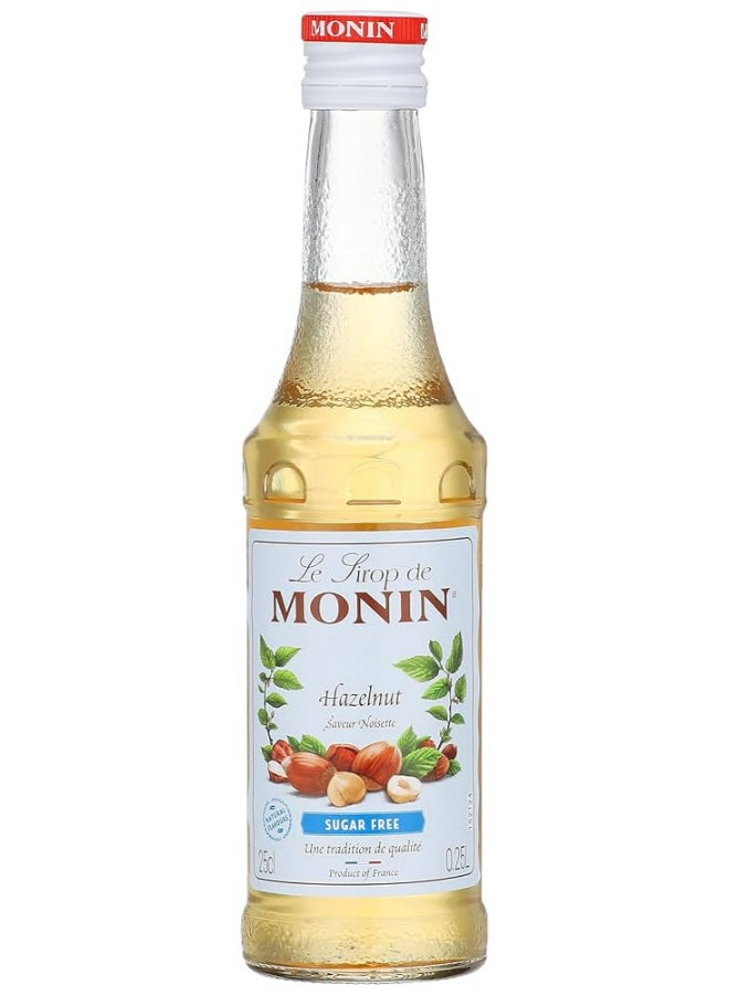 Monin Organic Sugar Free Hazelnut Syrup 250ml 