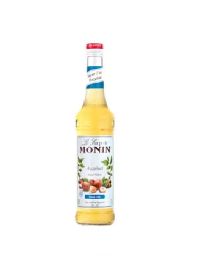 MONIN Organic Sugar Free Hazelnut Syrup 700ml 