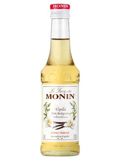 MONIN Organic Vanilla Syrup 250ml 